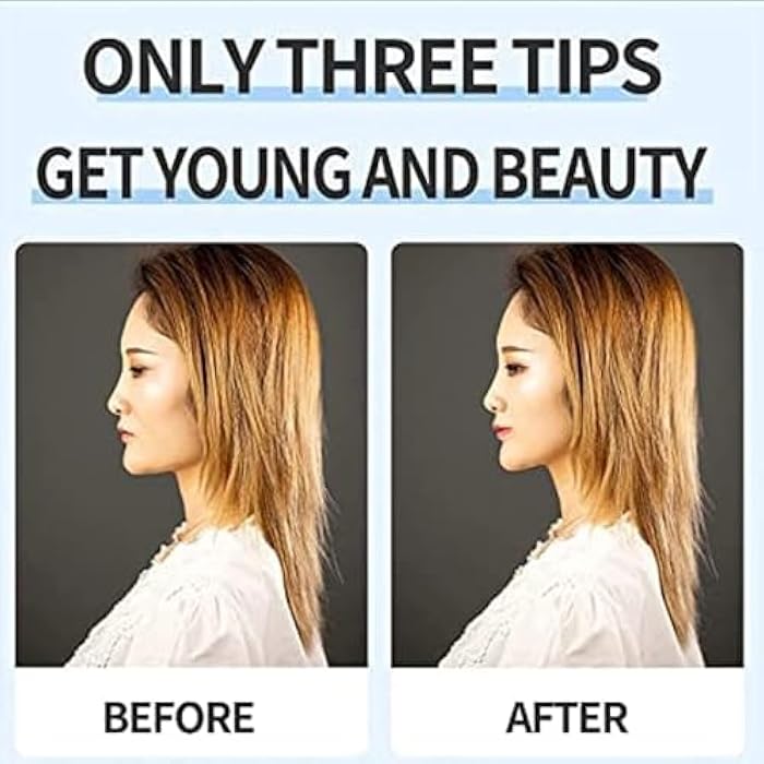 fashion mania 2 Pcs Face Lift Tapes and Bands, Facelift Bands with Clips, Face Lift Tapes and Bands with Clip (Black) - Image 5